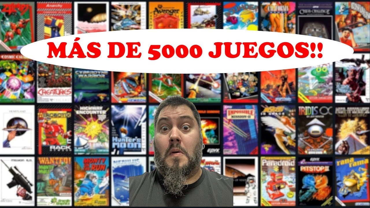 MAS DE 5000 JUEGOS PARA COMMODORE 64!! (MINI Y MAXI)