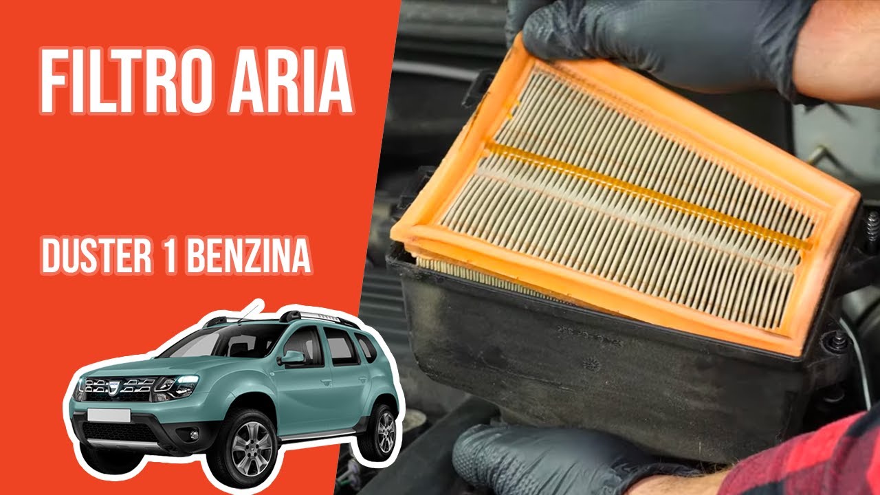 Cambio filtro aria Duster 1 1.6 16 V 💨