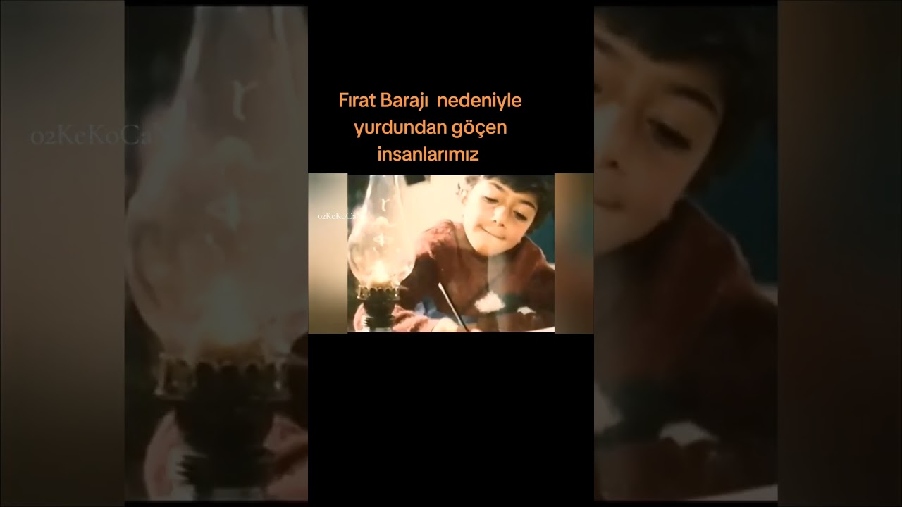 Fırat Barajı nedeniyle yurdundan göçen insanlar 