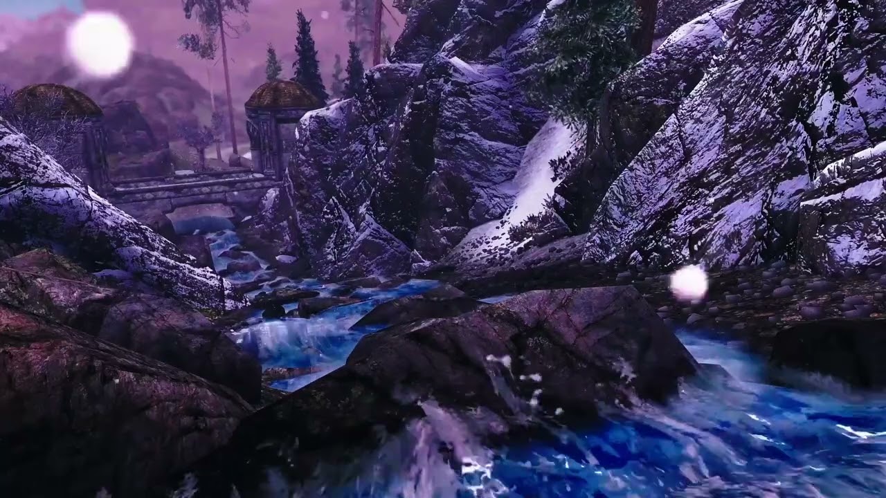 GAME ASMR SKYRIM Deep Folk Crossing