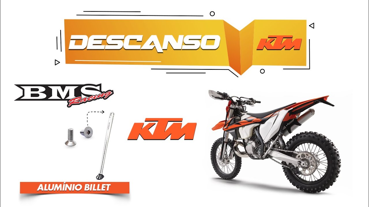 DÚVIDAS DESCANSO KTM BMS RACING (LINK'S DE COMPRA ABAIXO NA DESCRIÇÃO)