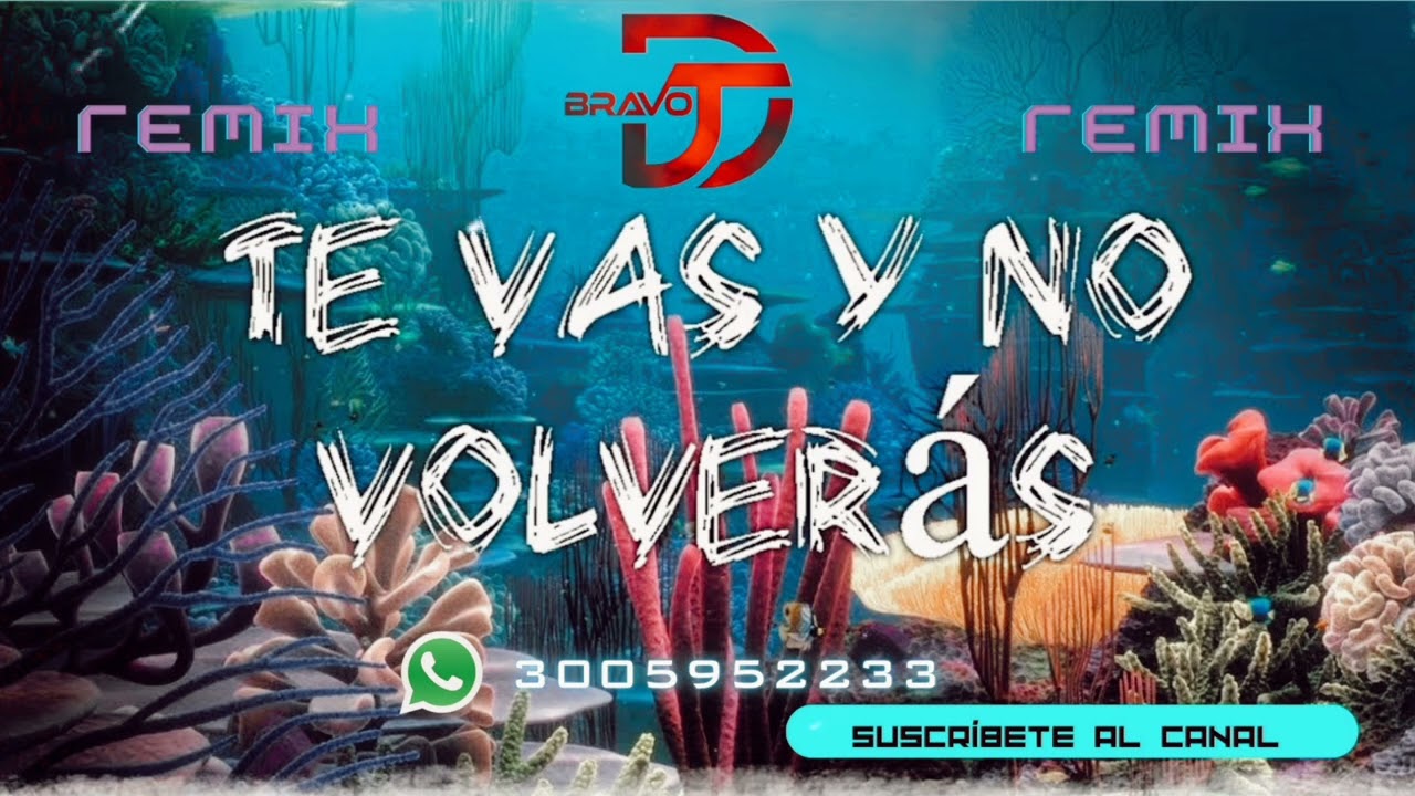 TE VAS Y NO VOLVERAS REMIX Bailable DJ BRAVO PRODUCCIONES