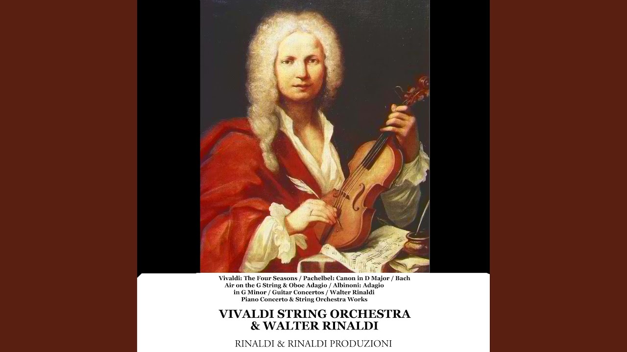 The Four Seasons, Concerto for Violin, Strings and Continuo in F Minor, No. 4, Op. 8, RV 297,...