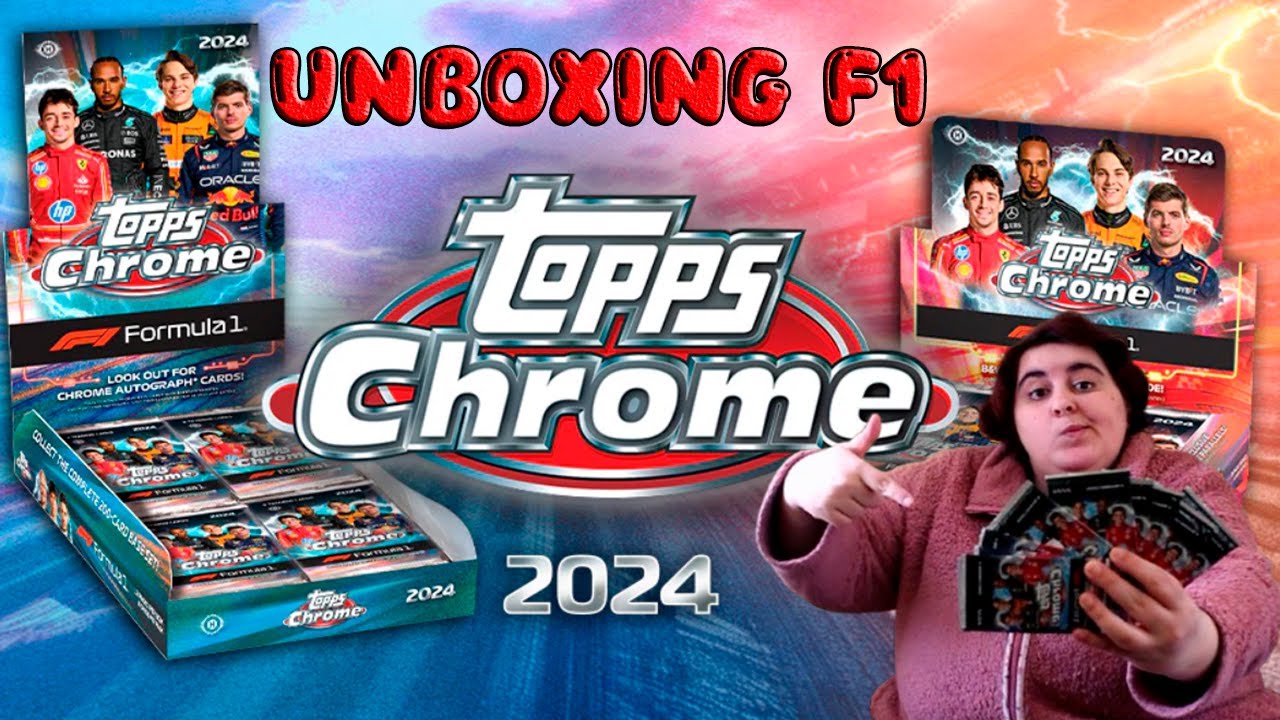 Распаковка набора Topps Chrome Formula 1 2024 в 2026 году, что дальше? #f1 #unboxing