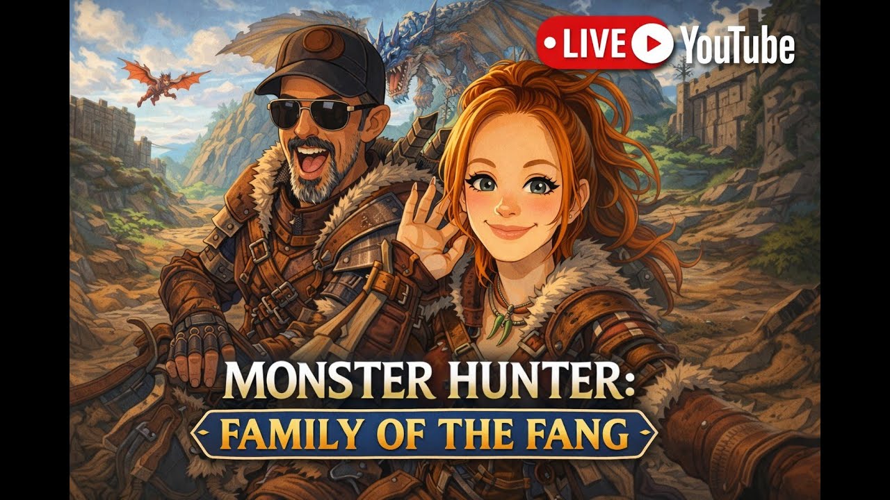 Introducing Bunny to Monster Hunter, Family chaos edition - Featuring Mom