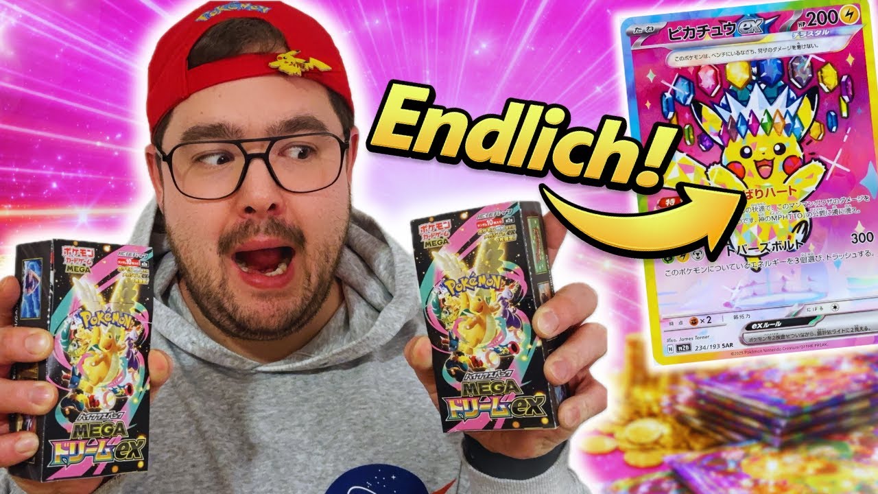 ENDLICH eine Chase Karte! Pokémon Mega Dream ex Opening