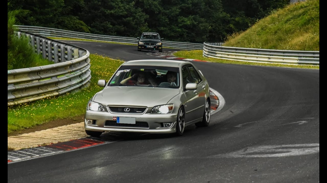 Nürburgring Lexus is200 x2 fun lap with @Chr.is200