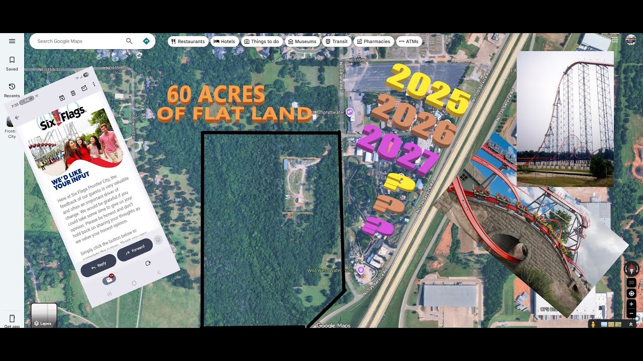 Six Flags new website and what might we get