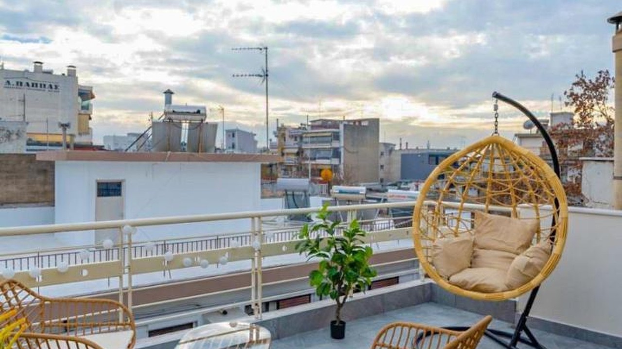 Pomegranate Luxury Penthouse Maisonette with Stunning Terrace #Free Parking# by BiNoBi! | Greece 🛏️