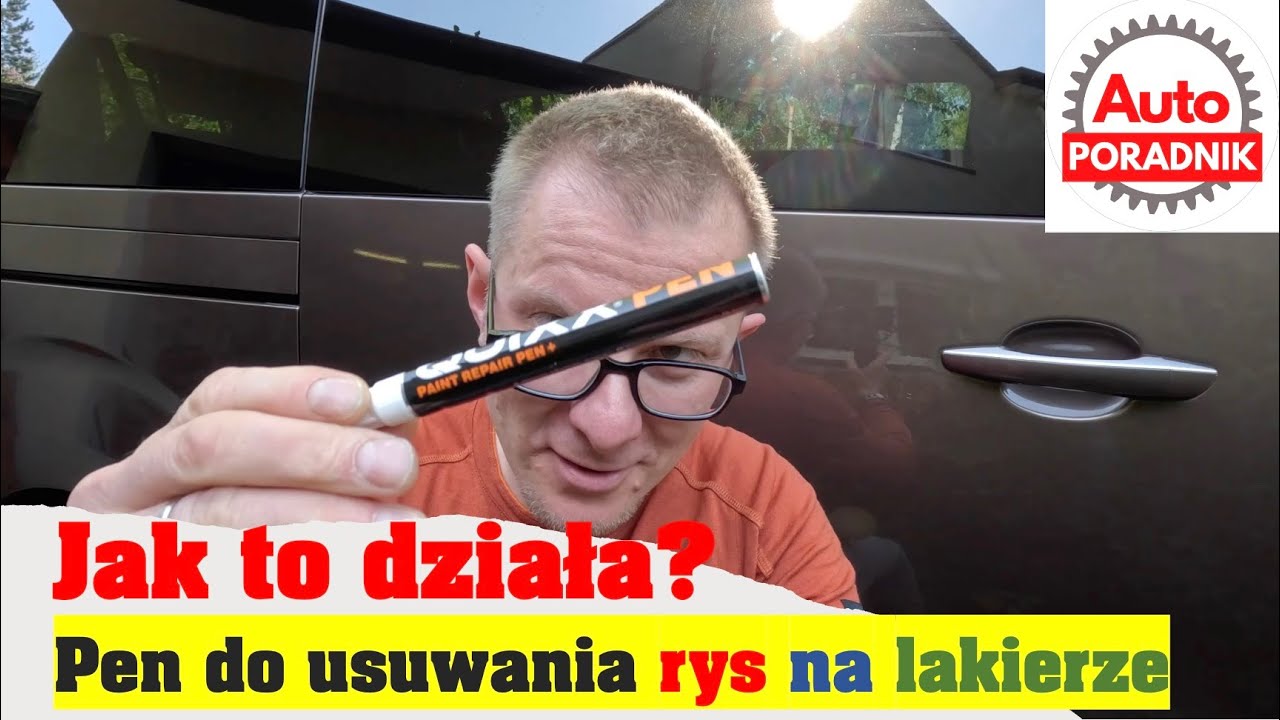 Usuwałem rysę na lakierze czarodziejskim penem. Czy mi się udało?