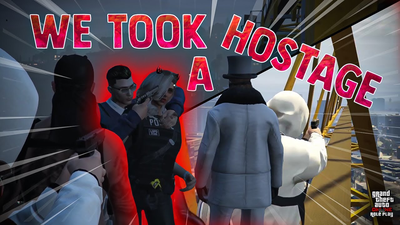 JOSE takes a POLICE OFFICER HOSTAGE in GTA V RP! *SCOTTISH*