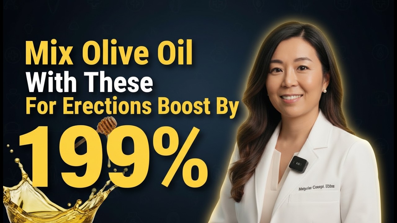 Urologist: Mix Olive Oil With THIS Before Bed for Explosive Testosterone | Dr. Mika Hayashi
