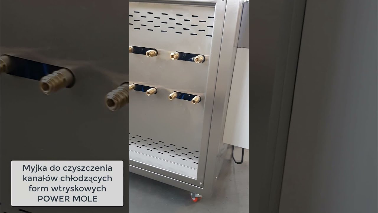 Myjki-warsztatowe.pl - Myjka do czyszczenia kanałów chłodzących form wtryskowych POWER MOLE