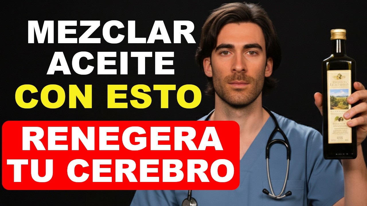 Mayores de 60: Mezcla Aceite de Oliva con ESTO Antes de Dormir para PROTEGER tu CEREBRO