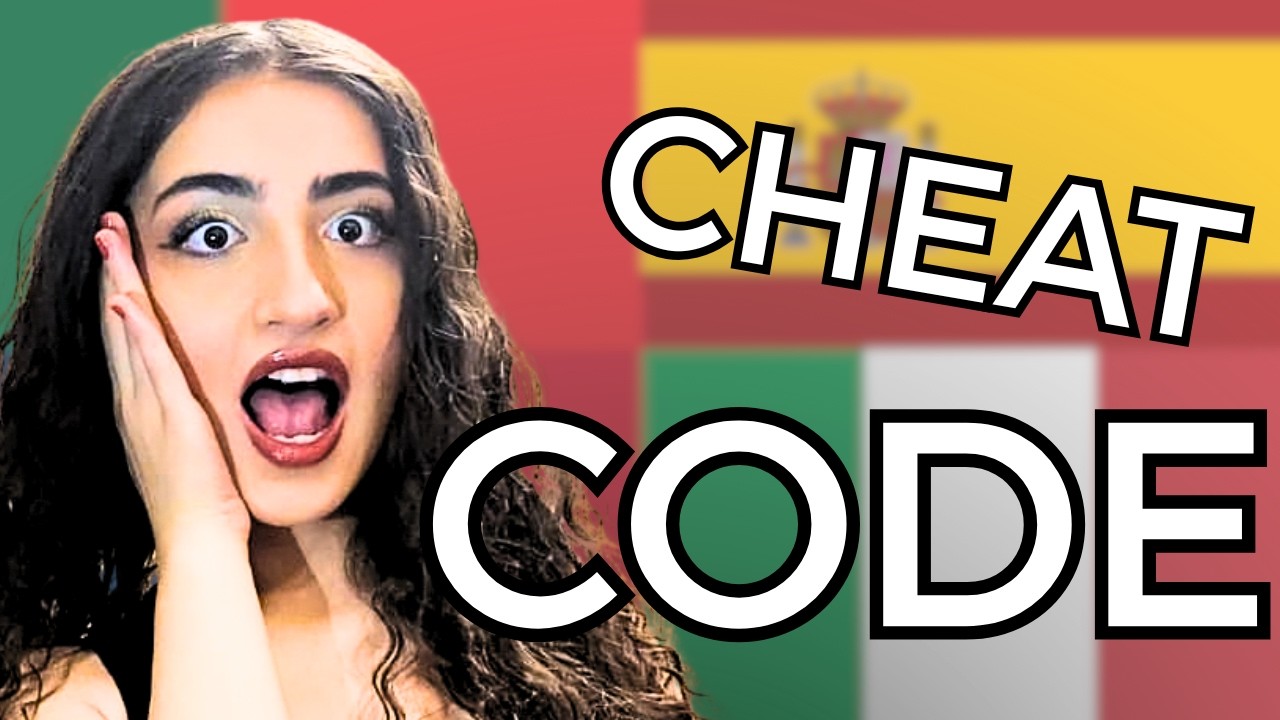 Я научу вас испанскому, французскому, португальскому и итальянскому языкам за 7 минут.