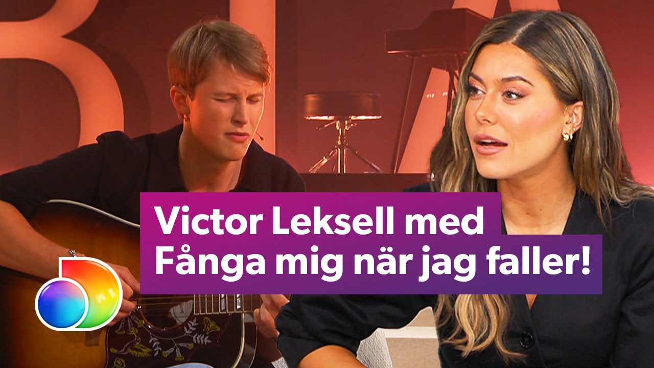 Victor Leksell sjunger Fånga mig när jag faller live för första gången | BIANCA | discovery+ Sverige