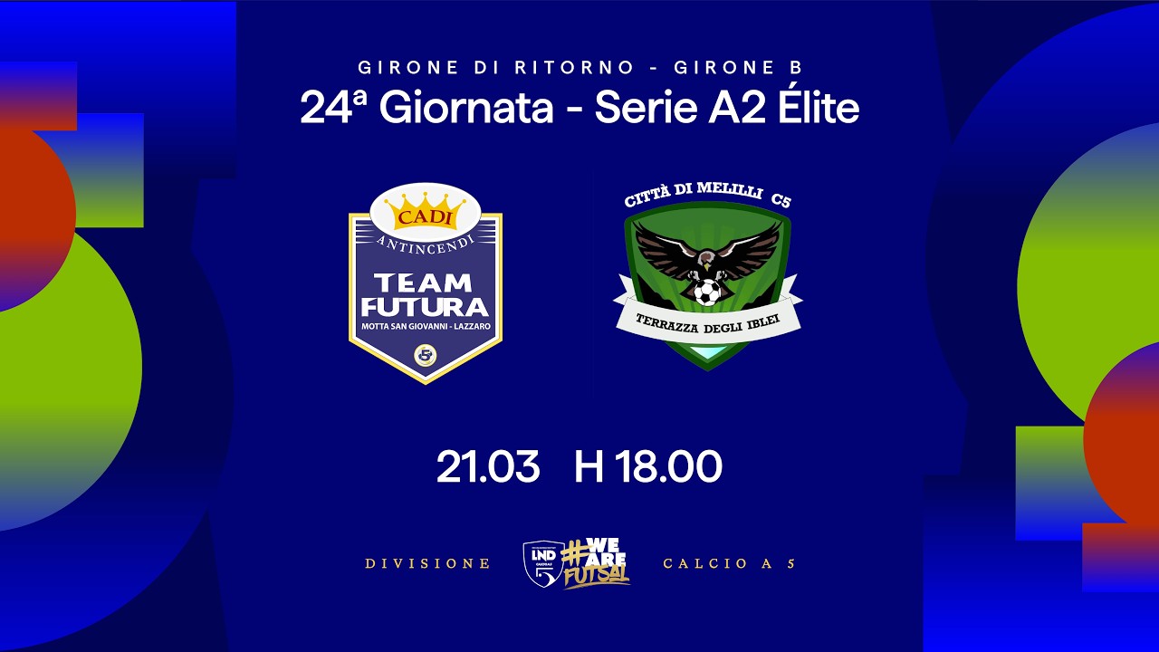 Cadi Antincendi Futura-Citt&agrave; di Melilli 4-0 | 24&ordf; giornata | Serie A2 &Eacute;lite 2025/2026 - Girone B