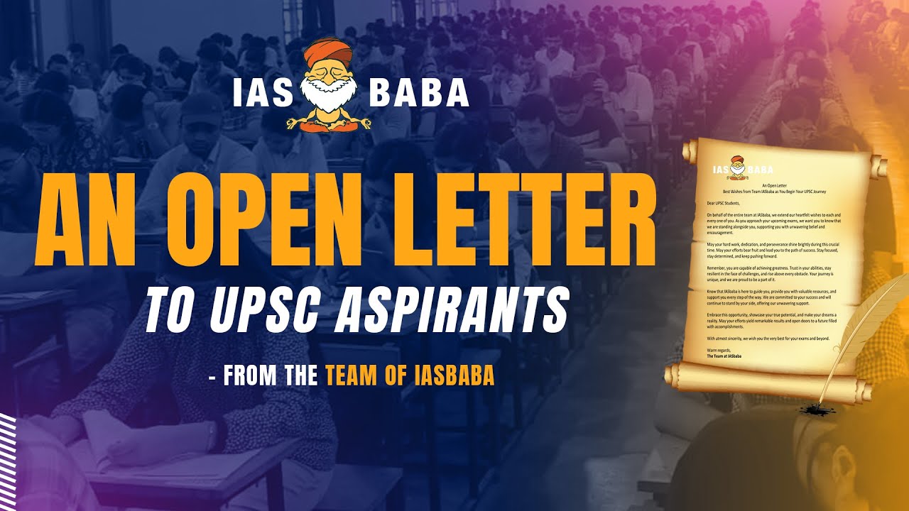 Best Wishes for UPSC Prelims| Team IASBABA