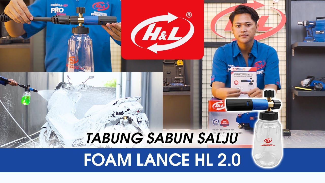 TABUNG SALJU INI LARIS MANIS!! Review Foam LAnce HL 2.0
