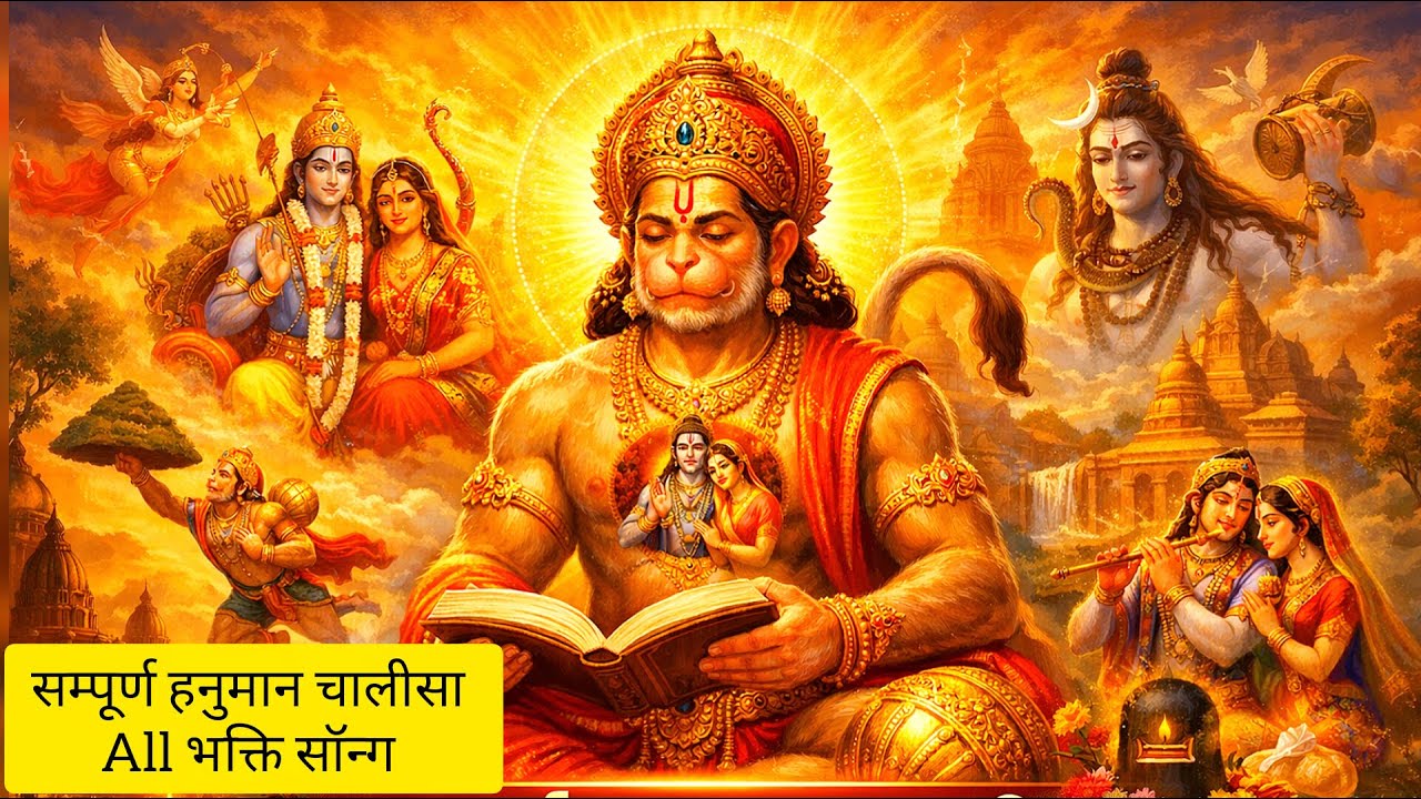 🔴 LIVE : Hanuman Chalisa | सम्पूर्ण हनुमान चालीसा पाठ | Nonstop Bhakti Songs | Shree Ram 🚩