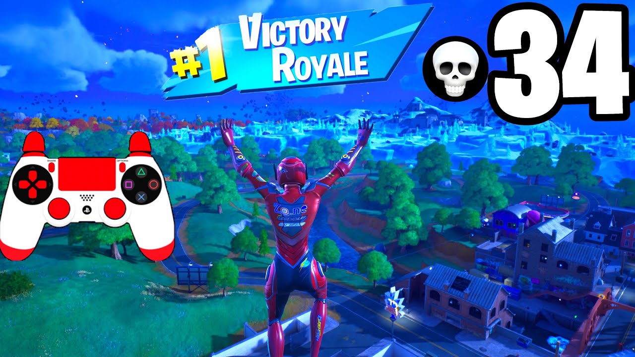 34 Kill Solo Squads Rogue Gunner Skin Gameplay 