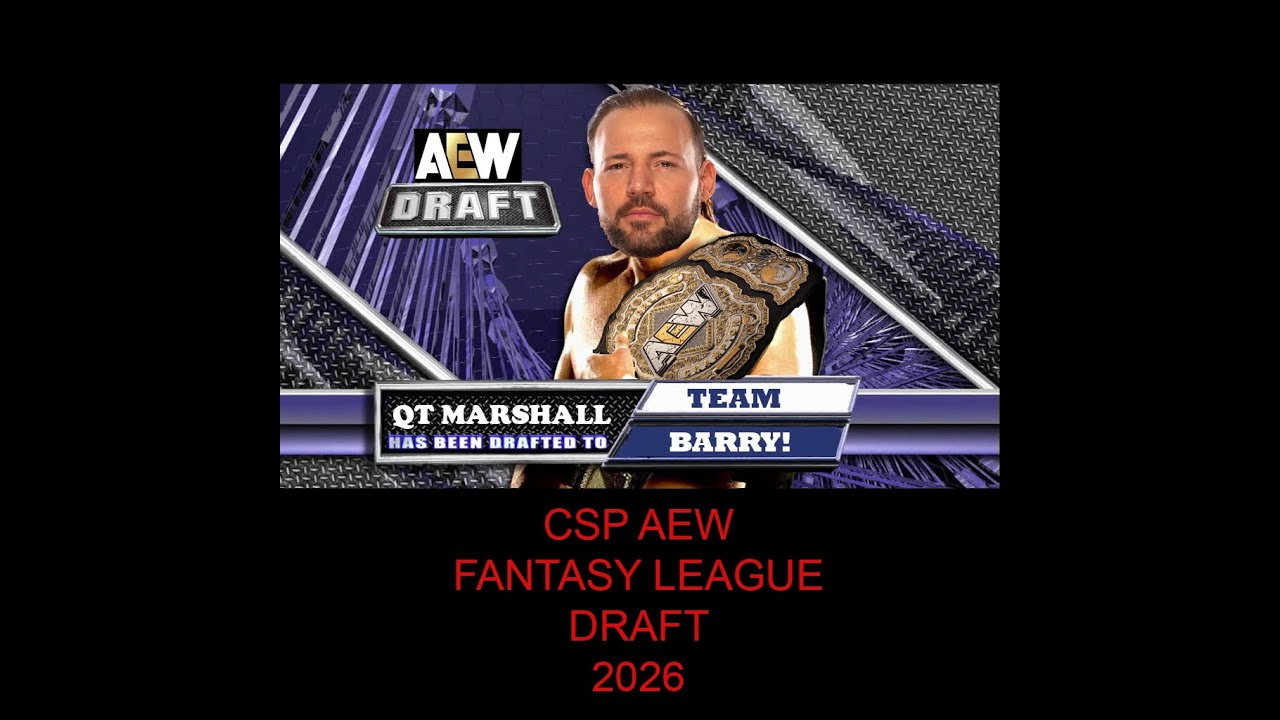 AEW Fantasy League Draft 2026