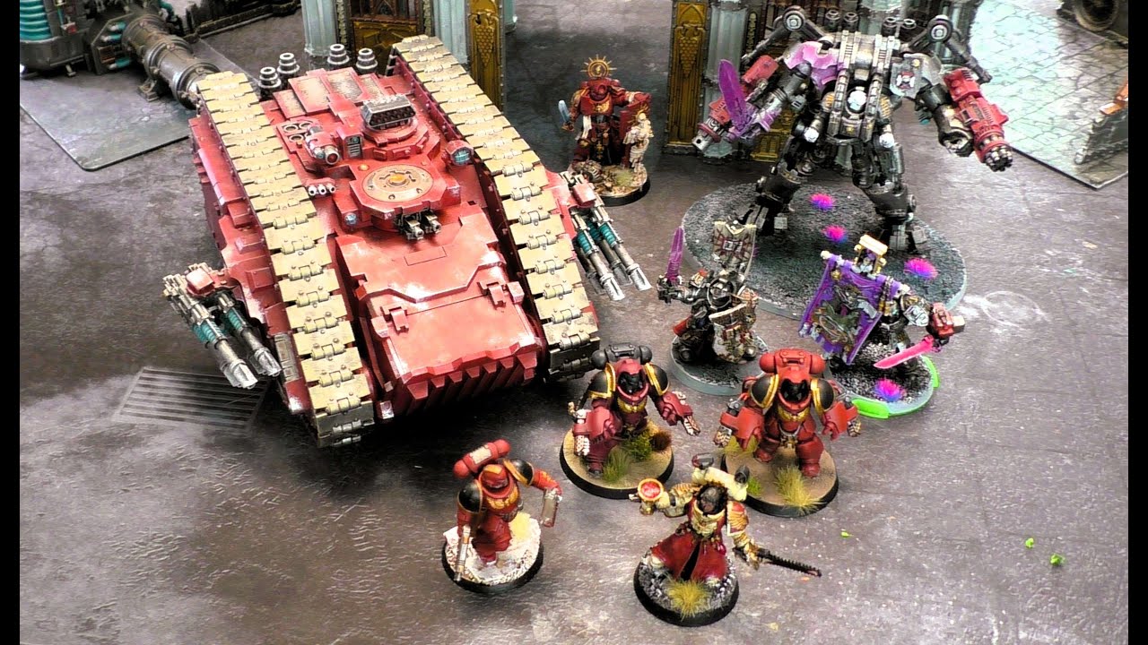 Warhammer 40k - Battlereport 607 - Blood Angels vs. Grey Knights (DE)