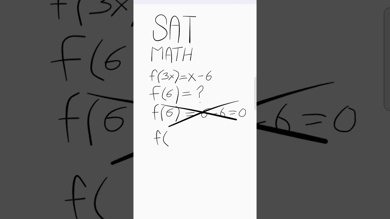 f(3x)=x-6 then f(6)=? @Ever_did #mathematics #1m #1mm #math #algebra #mathmath