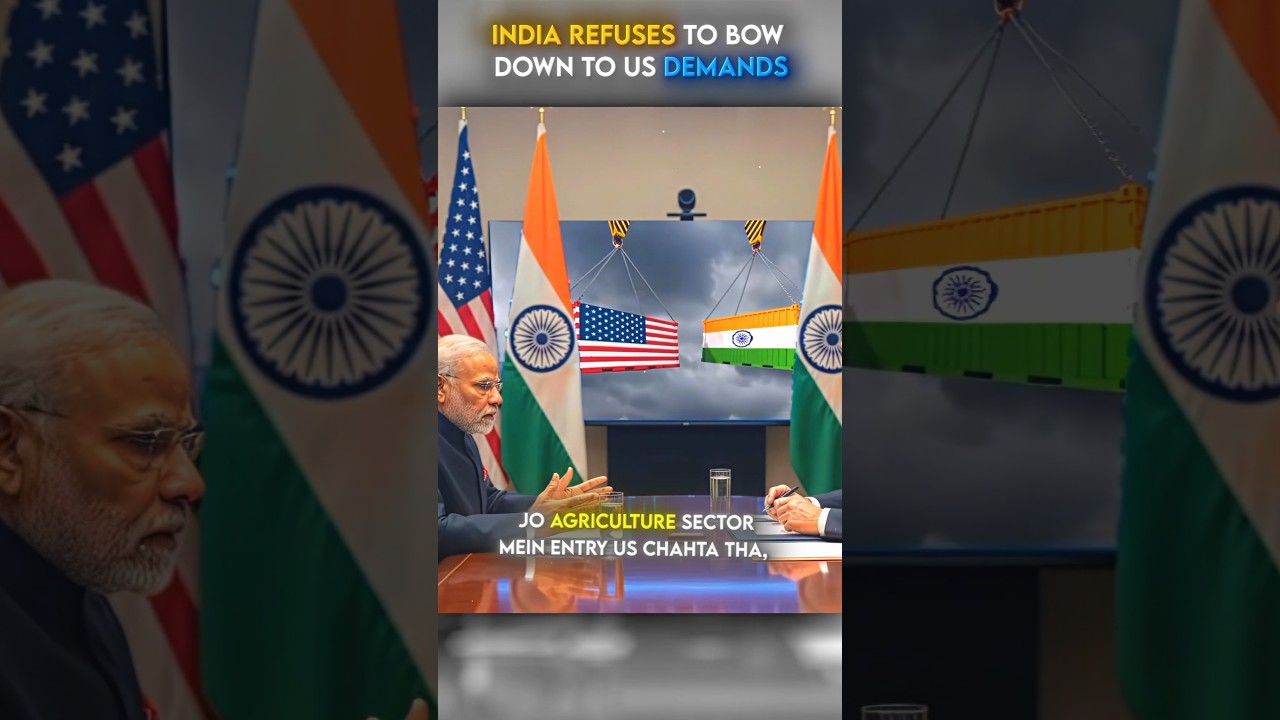 India refuses to bow down US demands 🔥 | India vs America 