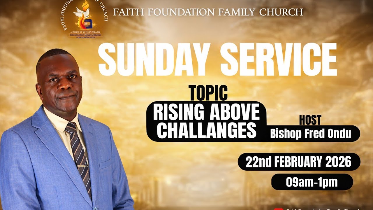 Welcome To Our Sunday Service- 22nd February, 2026