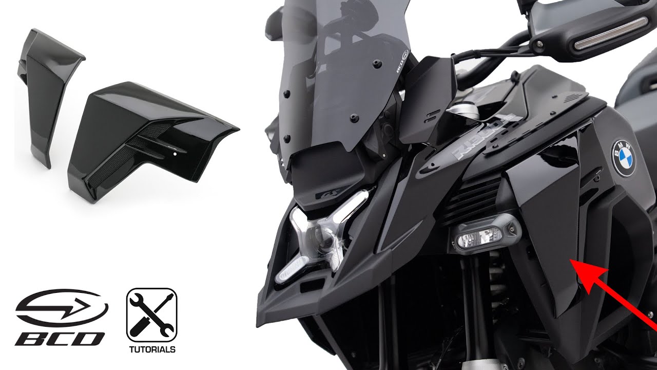 LES ÉCOPES BCD DESIGN POUR BMW R 1300 GS ADVENTURE !