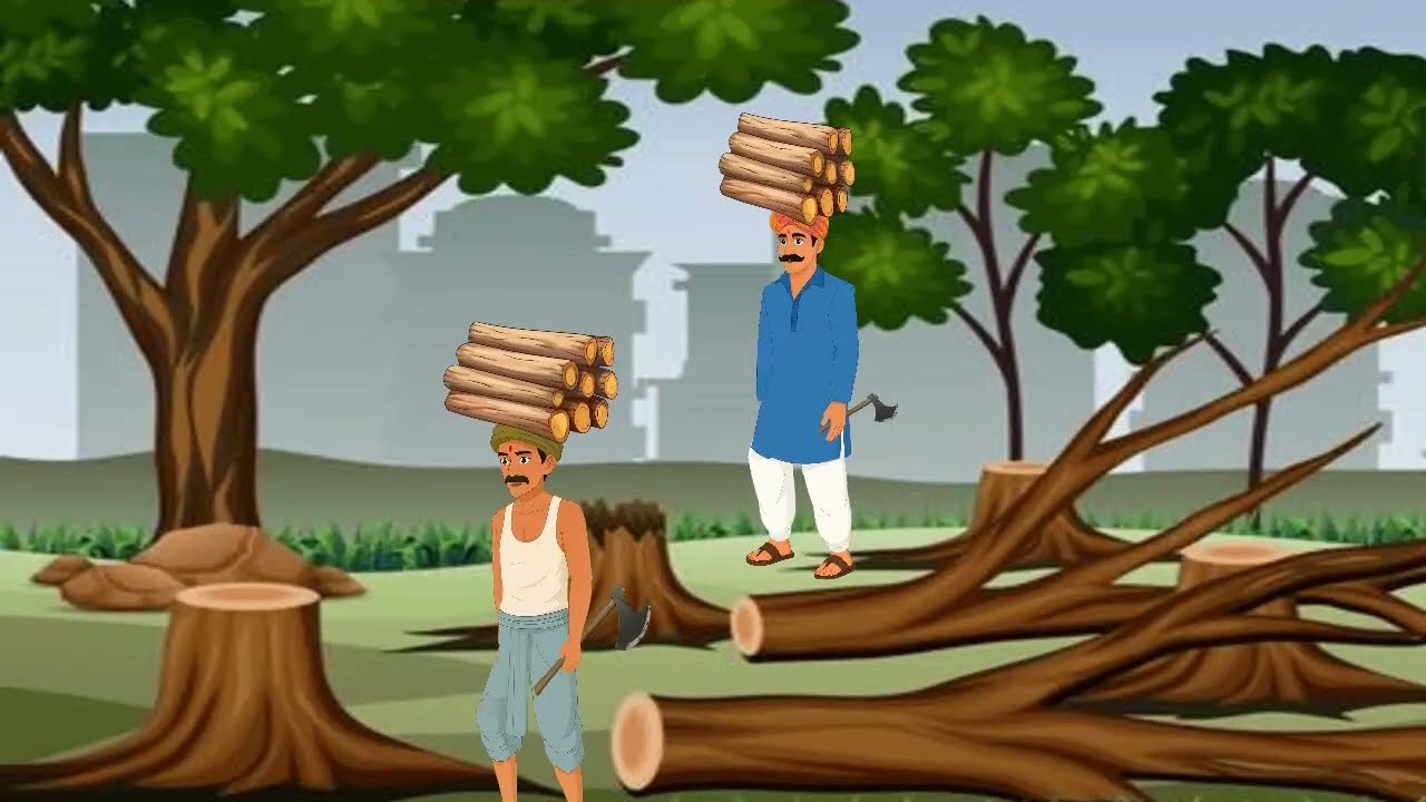 The Wood Cutter and the Golden Axe.