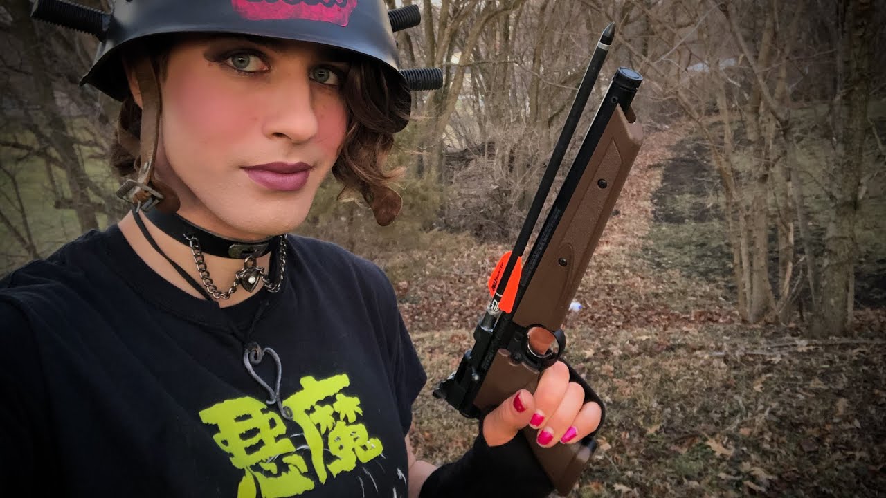 How to make an airbow out of a pellet gun