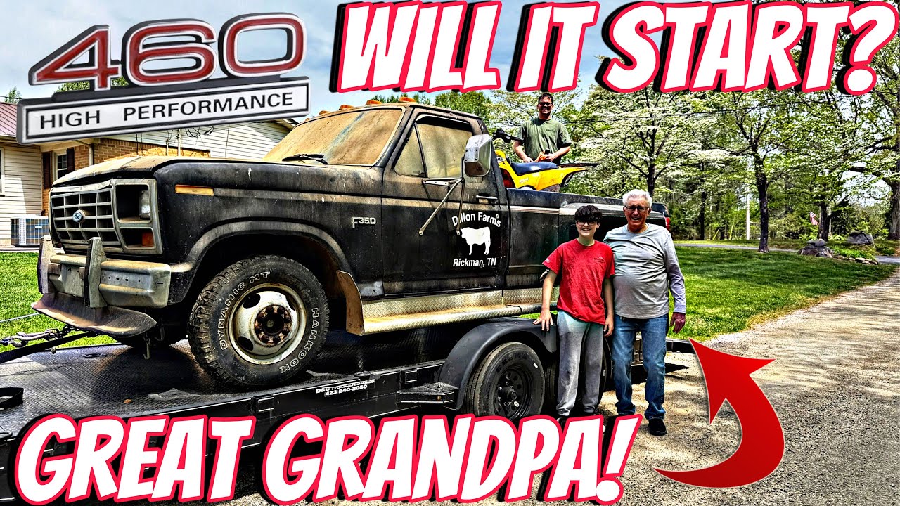 Big Block Bull Nose F350 Parked For Years! Will It Start?