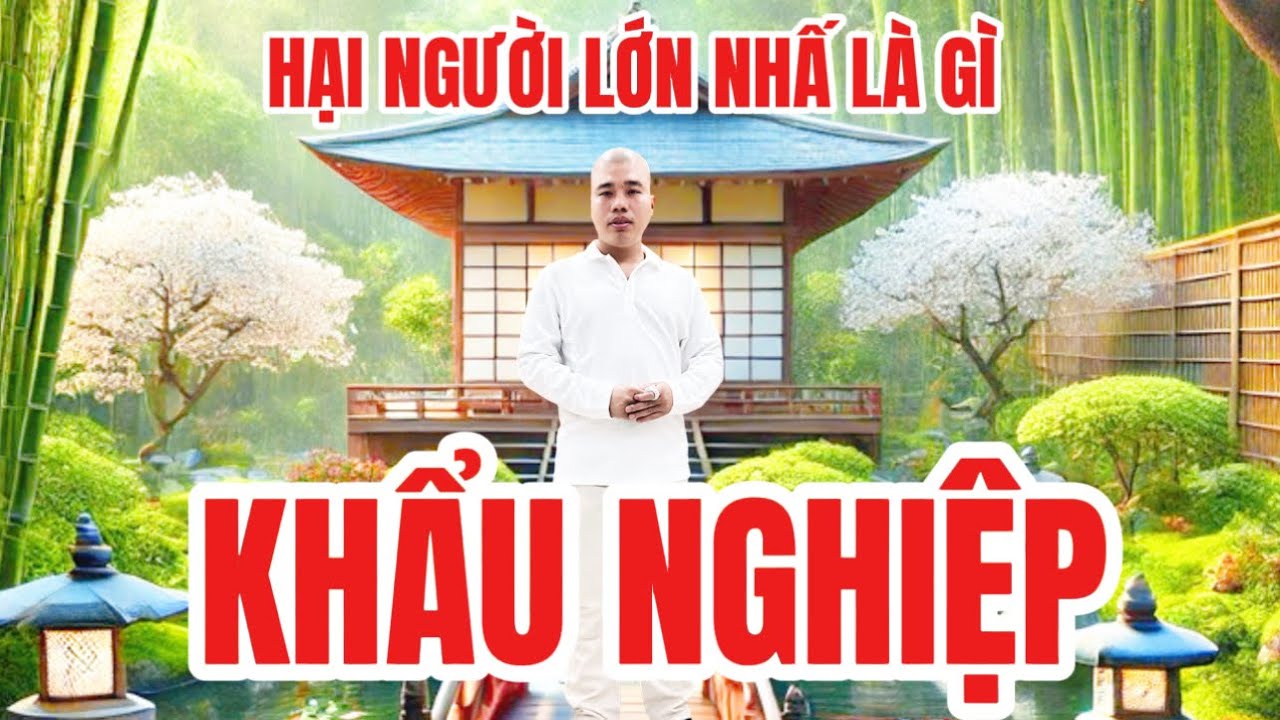 HẠI NGƯỜI LỚN NHẤT LÀ GÌ KHẨU NGHIỆP  #cusinhuanduc