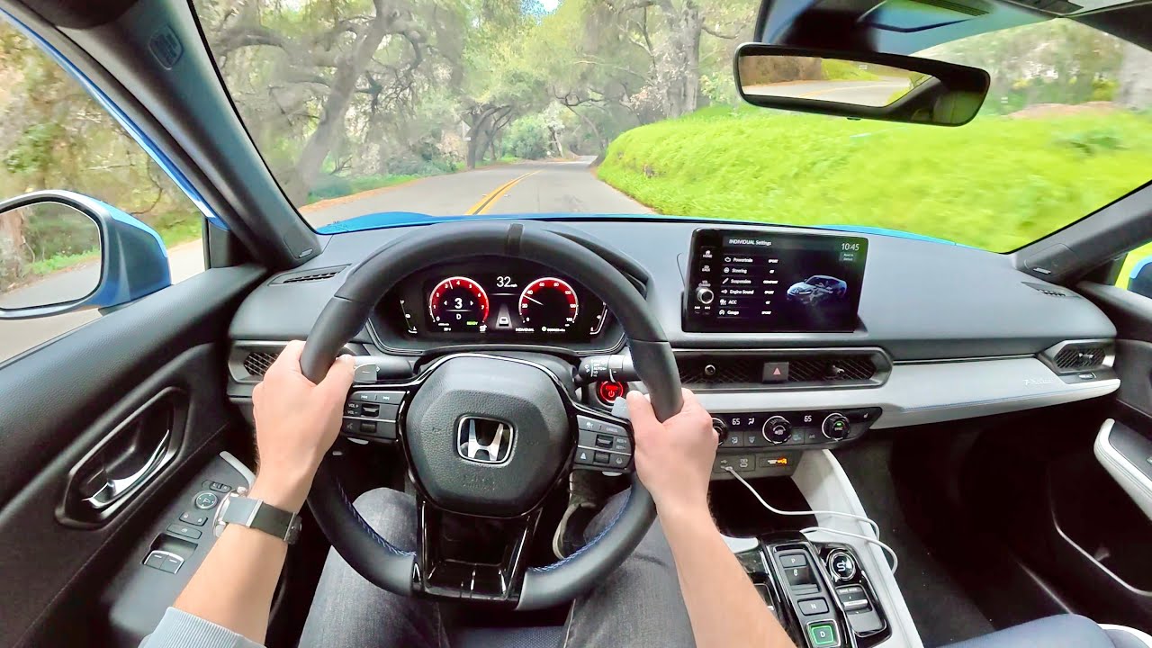 2026 Honda Prelude - POV Backroad Drive (Binaural Audio)