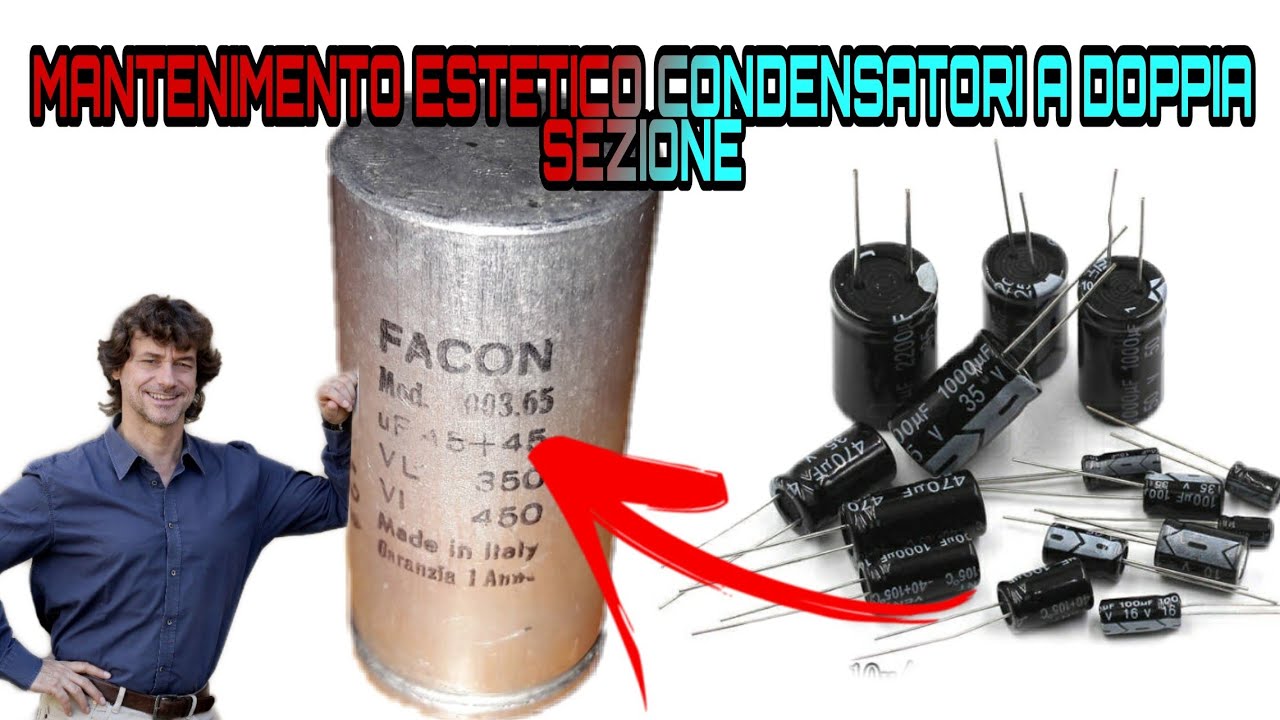 camuffare condensatori nuovi nel corpo di quelli vintage  (guida scrausa)