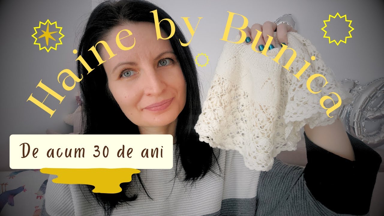 Vlog-Rochii, fuste, pulovere lucrate de bunica mea, acum 30 de ani. Amintiri si nostalgii.