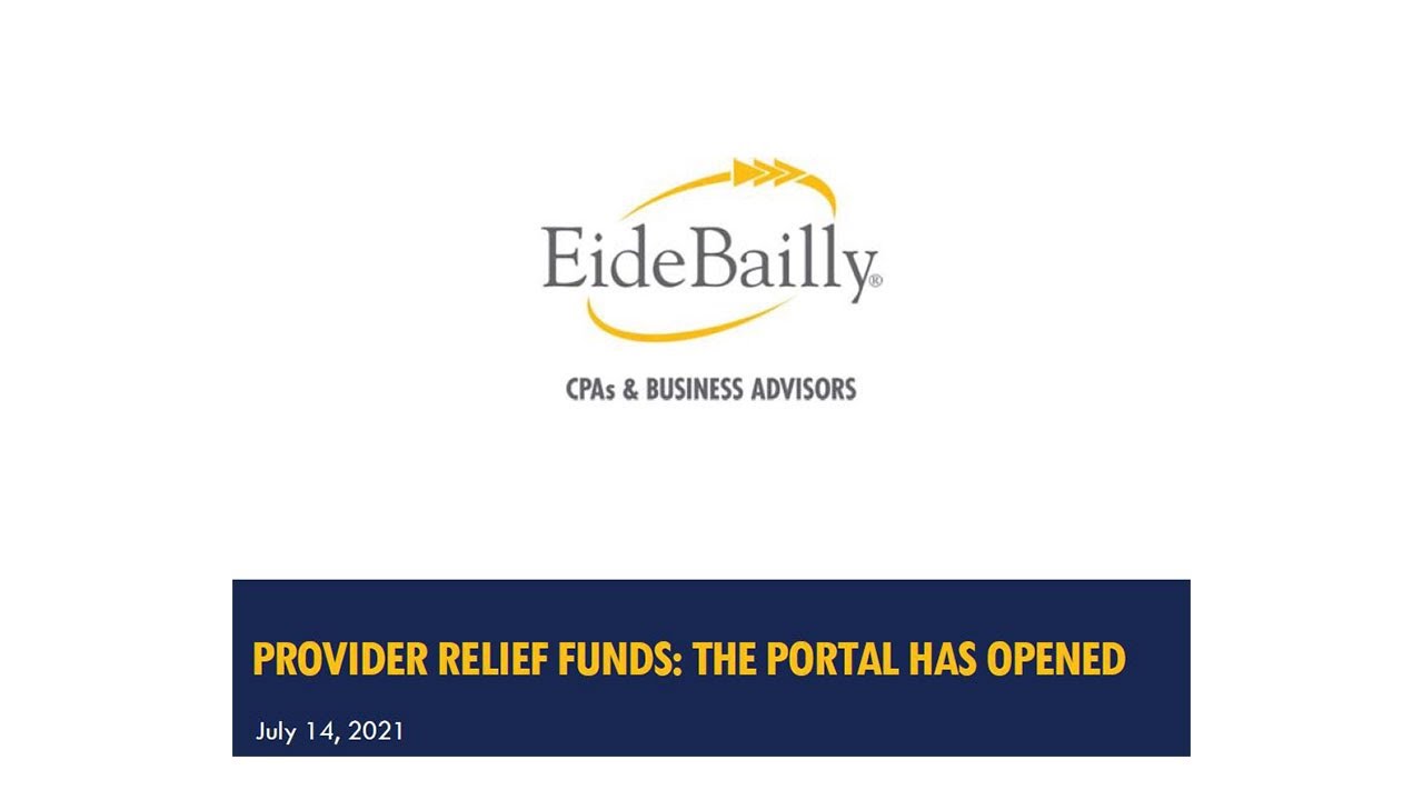 Healthcare HHS Provider Relief Fund Clarifications and Reporting Requirements
