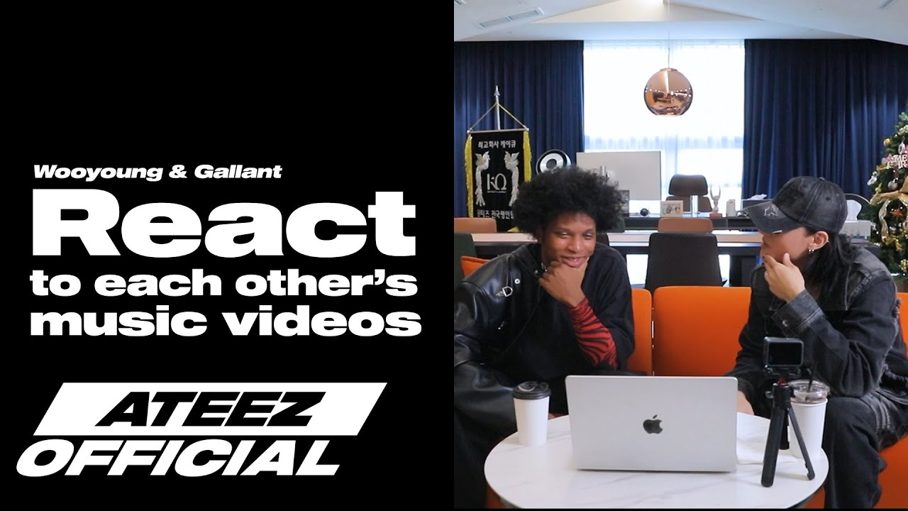 ATEEZ(에이티즈) 우영 & Gallant React to Each Other's Music Videos