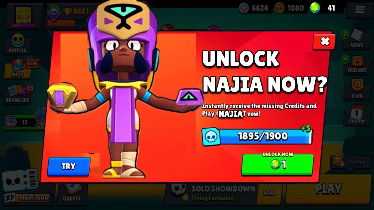 THAAAANKSS ULTRA LEGENDARY NEW BRAWLER GIFTS!!🔥 NAJIA REWARDS!!🎁 BRAWL STARS NEW UPDATE😰