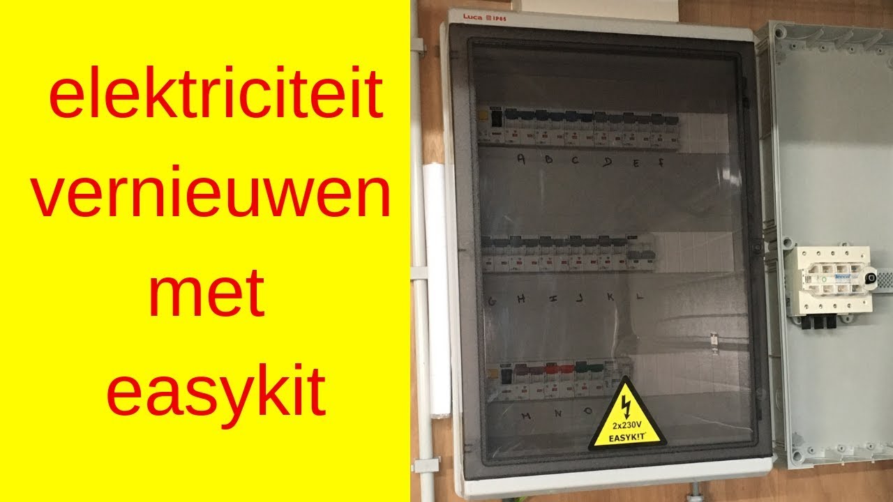 Elektriciteit vernieuwen DEEL 4