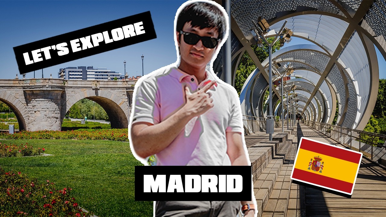 Let's Go Bridge Spotting! My Solo Exploration of Madrid 🇪🇸
