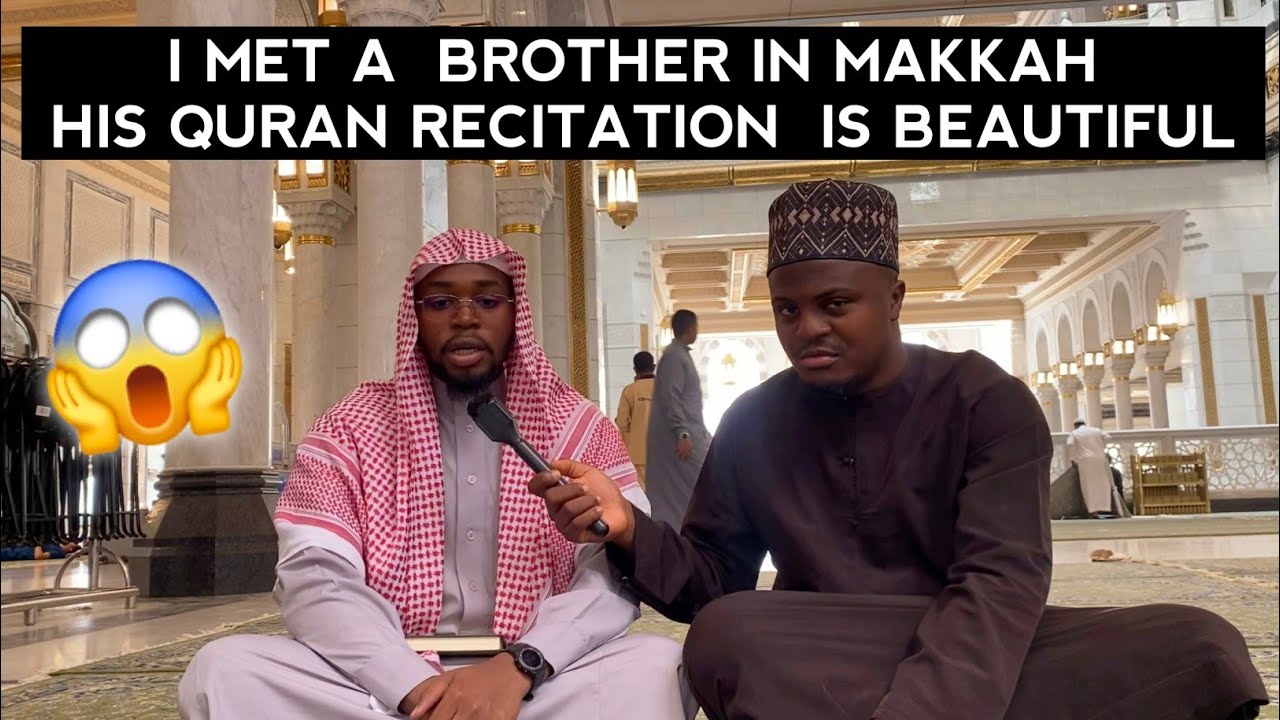 Emotional Quran Recitation  from Chadian 🇹🇩 Brother at Masjid Haram Makkah 