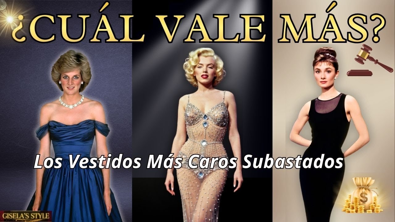 🔥 Estos Vestidos Fueron Subastados por Millones ¿Cuál Vale Más?