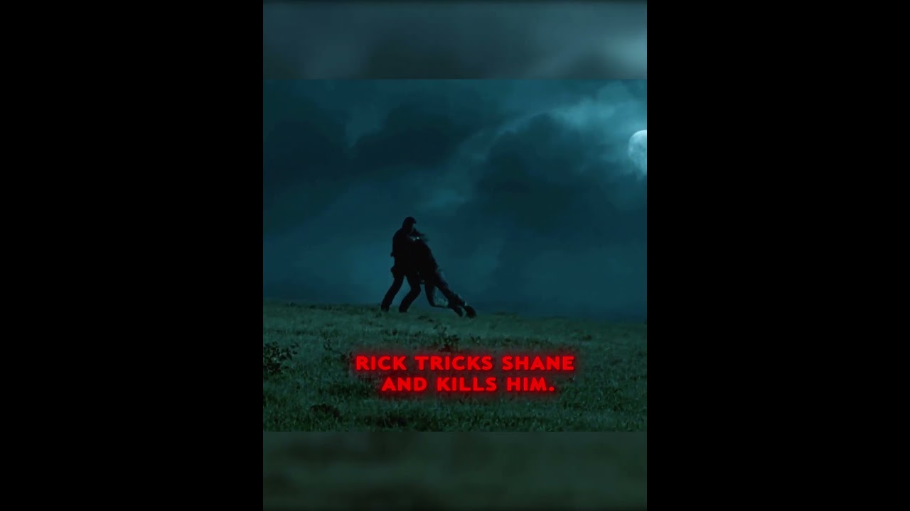 People forget... Shane saved Rick's life.💔 