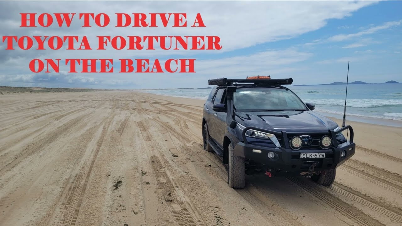 How to configure the Fortuner to drive on the beach!