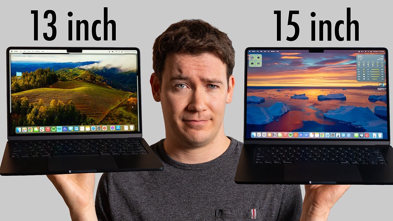 13-дюймовый MacBook Air против 15-дюймового — какой купить?