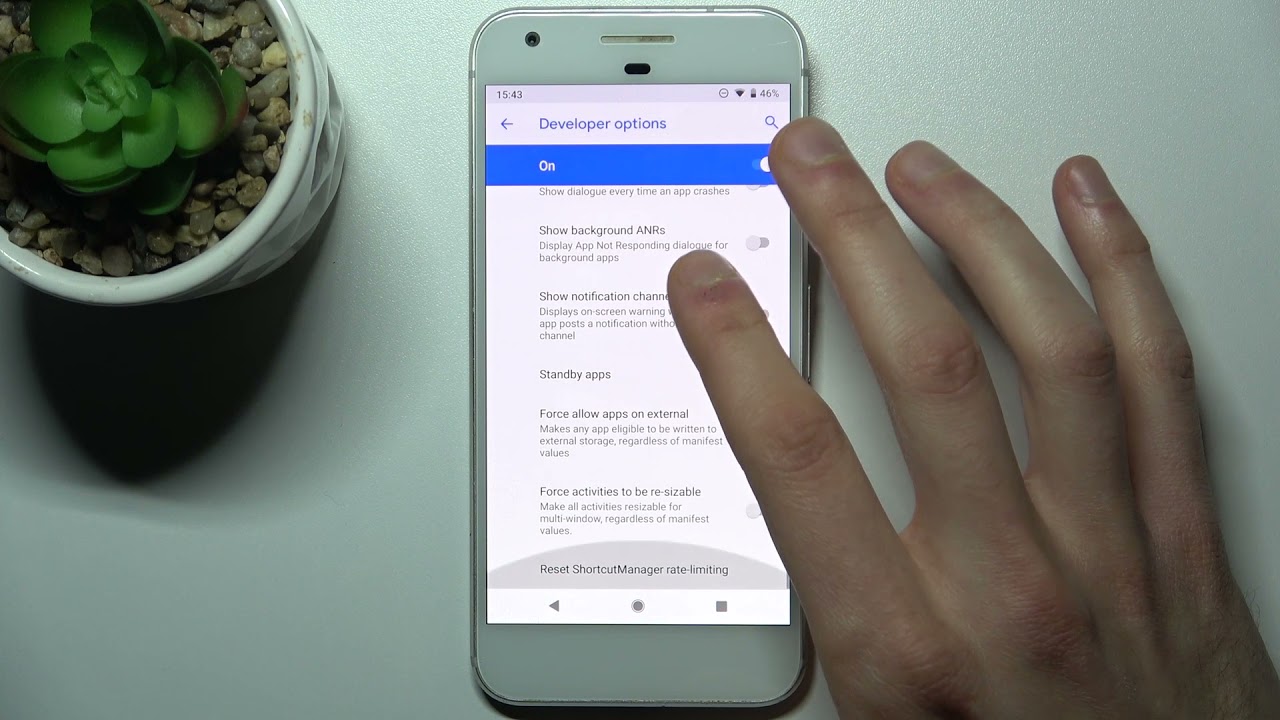 How to Enable Developer Options in GOOGLE Pixel &ndash; Developer Settings