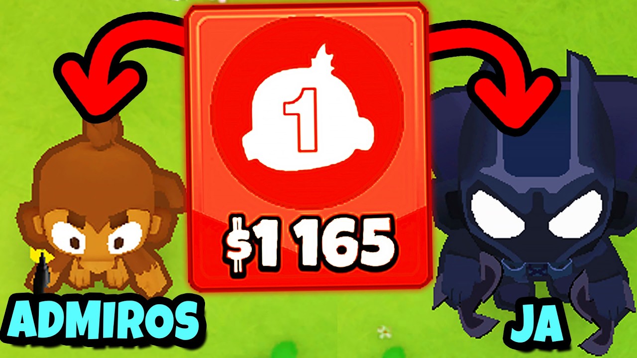 ADMIROS vs LOSOWE MAŁPKI w Bloons TD 6 - KTO WYGRA?
